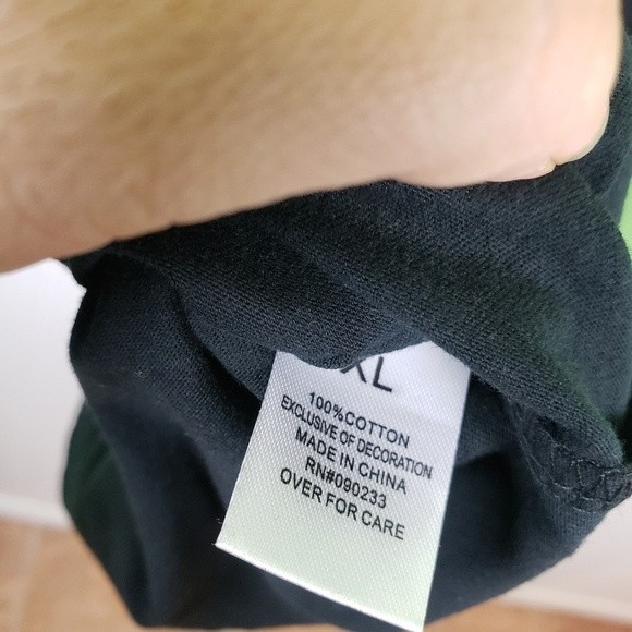 Men's Pacsun Playboy Black Rhinestone Short Sleeve Shirt Size XL - Picture 8 of 8